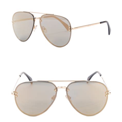 celine 41391 aviator j5g m5 gold mirror|Celine CL41391/S Mirror J5G/MV Sunglasses Gold.